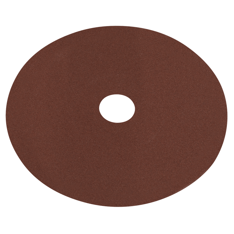 Sealey Sanding Discs Ø100mm Fibre Backed Disc 120Grit - Pack of 25-WSD4120 5054511831689 WSD4120 - Buy Direct from Spare and Square