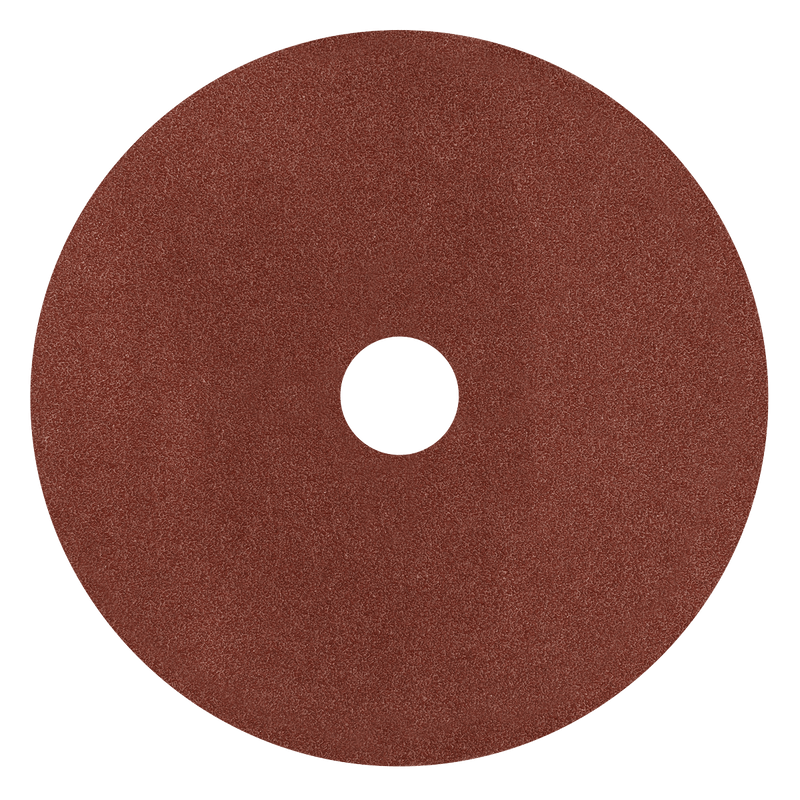 Sealey Sanding Discs Ø100mm Fibre Backed Disc 60Grit - Pack of 25-WSD460 5054511831733 WSD460 - Buy Direct from Spare and Square
