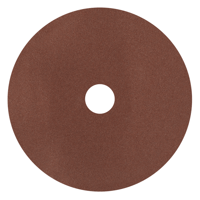 Sealey Sanding Discs Ø115mm Fibre Backed Disc 120Grit - Pack of 25-WSD45120 5055257206311 WSD45120 - Buy Direct from Spare and Square