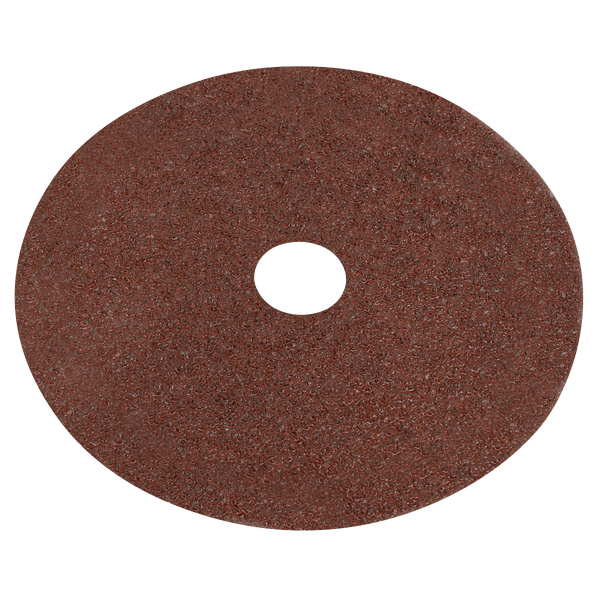 Sealey Sanding Discs Ø115mm Fibre Backed Disc 24Grit - Pack of 25-WSD4524 5055257206243 WSD4524 - Buy Direct from Spare and Square