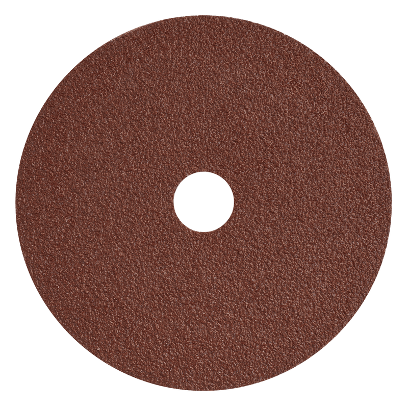 Sealey Sanding Discs Ø115mm Fibre Backed Disc 40Grit - Pack of 25-WSD4540 5054511831764 WSD4540 - Buy Direct from Spare and Square