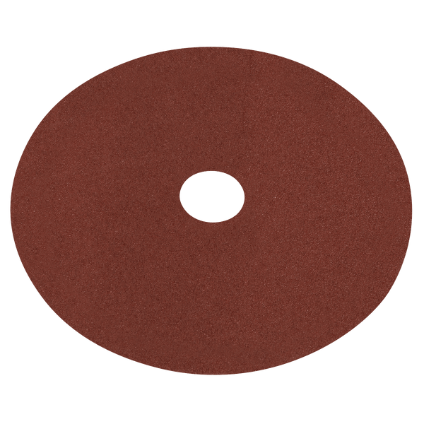 Sealey Sanding Discs Ø115mm Fibre Backed Disc 60Grit - Pack of 25-WSD4560 5055257206281 WSD4560 - Buy Direct from Spare and Square