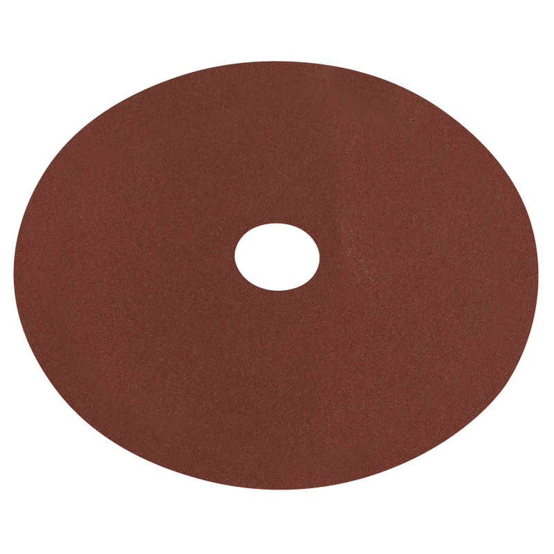 Sealey Sanding Discs Ø115mm Fibre Backed Disc 80Grit - Pack of 25-WSD4580 5055257206298 WSD4580 - Buy Direct from Spare and Square