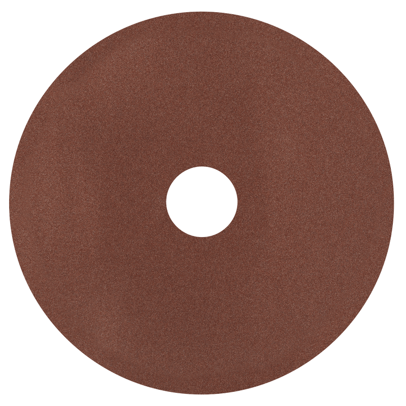 Sealey Sanding Discs Ø125mm Fibre Backed Disc 120Grit - Pack of 25-WSD5120 5055257206229 WSD5120 - Buy Direct from Spare and Square