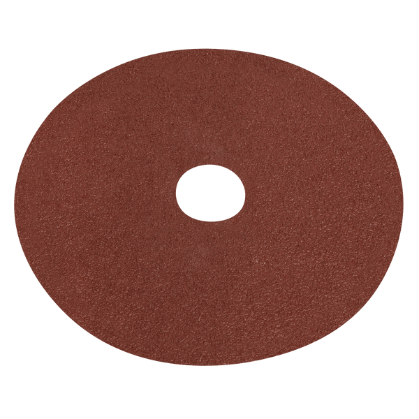 Sealey Sanding Discs Ø125mm Fibre Backed Disc 40Grit - Pack of 25-WSD540 5054511831757 WSD540 - Buy Direct from Spare and Square