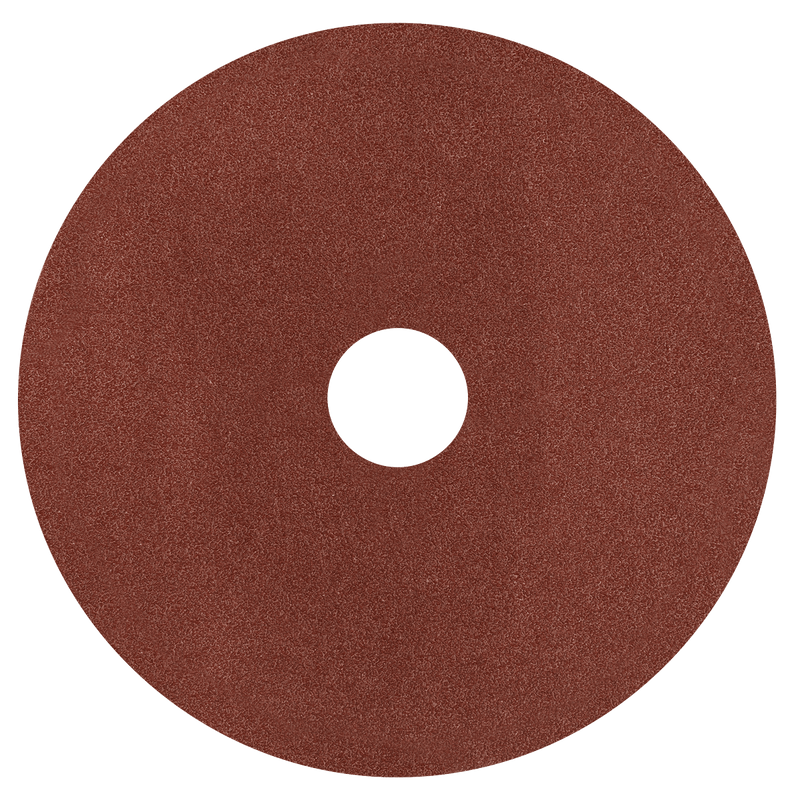 Sealey Sanding Discs Ø125mm Fibre Backed Disc 60Grit - Pack of 25-WSD560 5055257206199 WSD560 - Buy Direct from Spare and Square