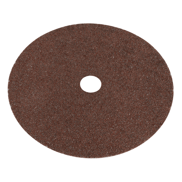 Sealey Sanding Discs Ø175mm Fibre Backed Disc 24Grit - Pack of 25-WSD724 5055111206181 WSD724 - Buy Direct from Spare and Square