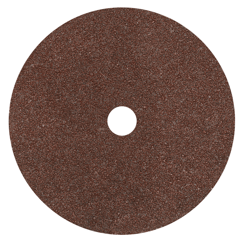 Sealey Sanding Discs Ø175mm Fibre Backed Disc 24Grit - Pack of 25-WSD724 5055111206181 WSD724 - Buy Direct from Spare and Square