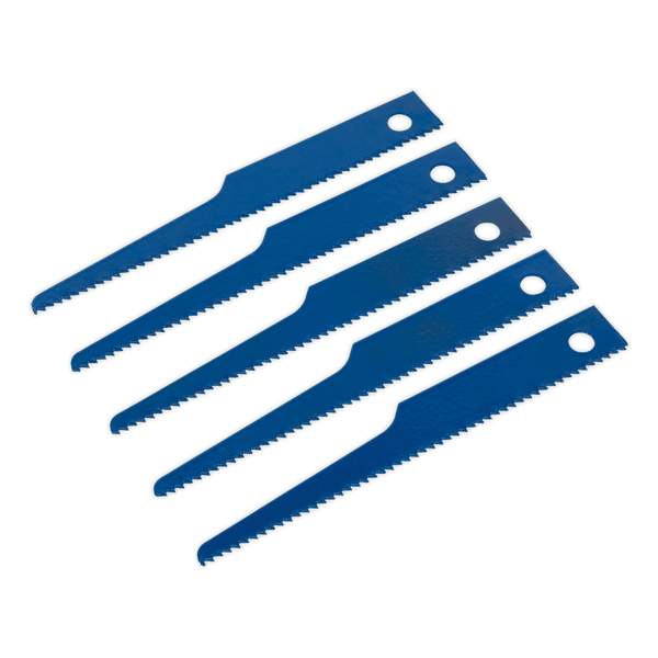 Sealey Saw Blades 14tpi Air Saw Blade - Pack of 5-SA34/B14 5024209442701 SA34/B14 - Buy Direct from Spare and Square