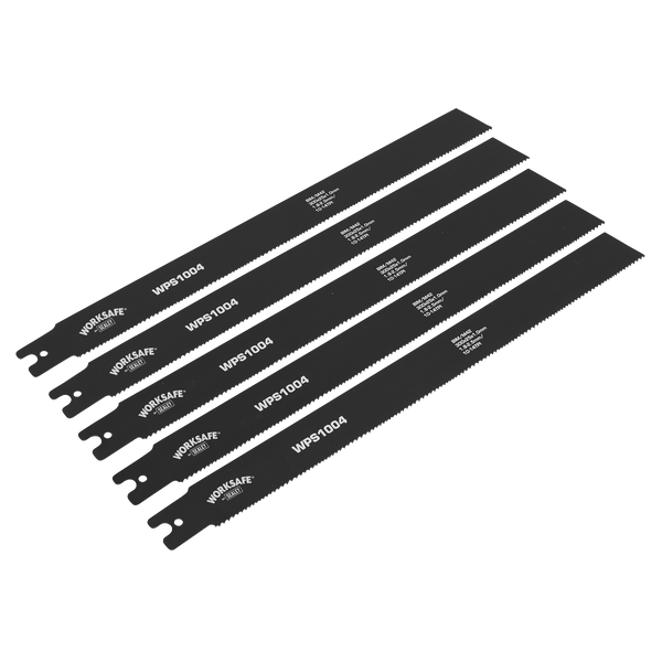 Sealey Saw Blades 300 x 25 x 1mm 10-14tpi Pipe Saw Blade - Pack of 5-WPS1004 5055257208223 WPS1004 - Buy Direct from Spare and Square