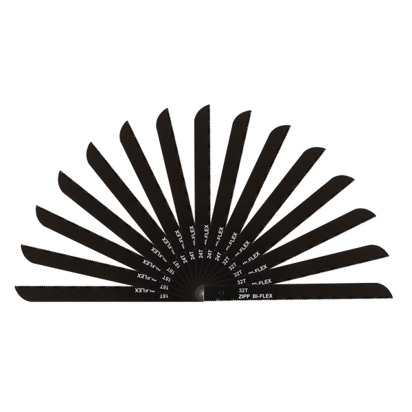 Sealey Saw Blades Mixed Air Saw Blades - Pack of 15-SA346MIX 5054630066566 SA346MIX - Buy Direct from Spare and Square