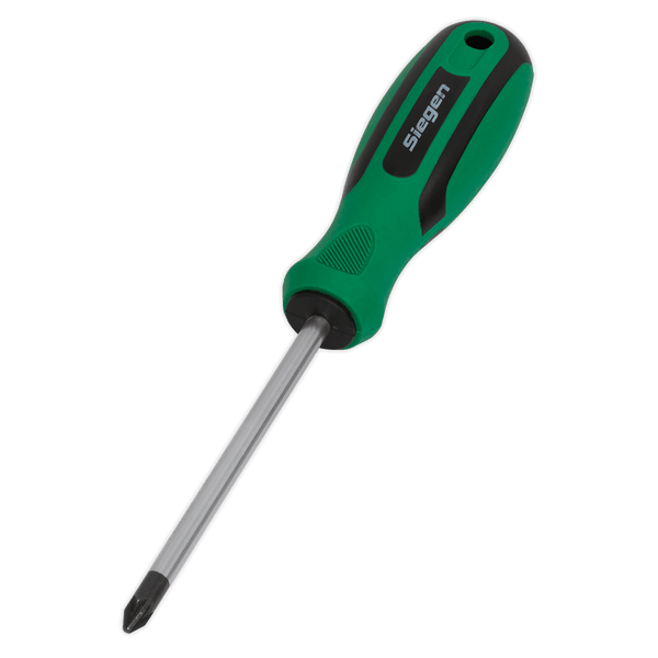 Sealey Screwdrivers #2 x 100mm Pozi Screwdriver-S01186 5054511507577 S01186 - Buy Direct from Spare and Square