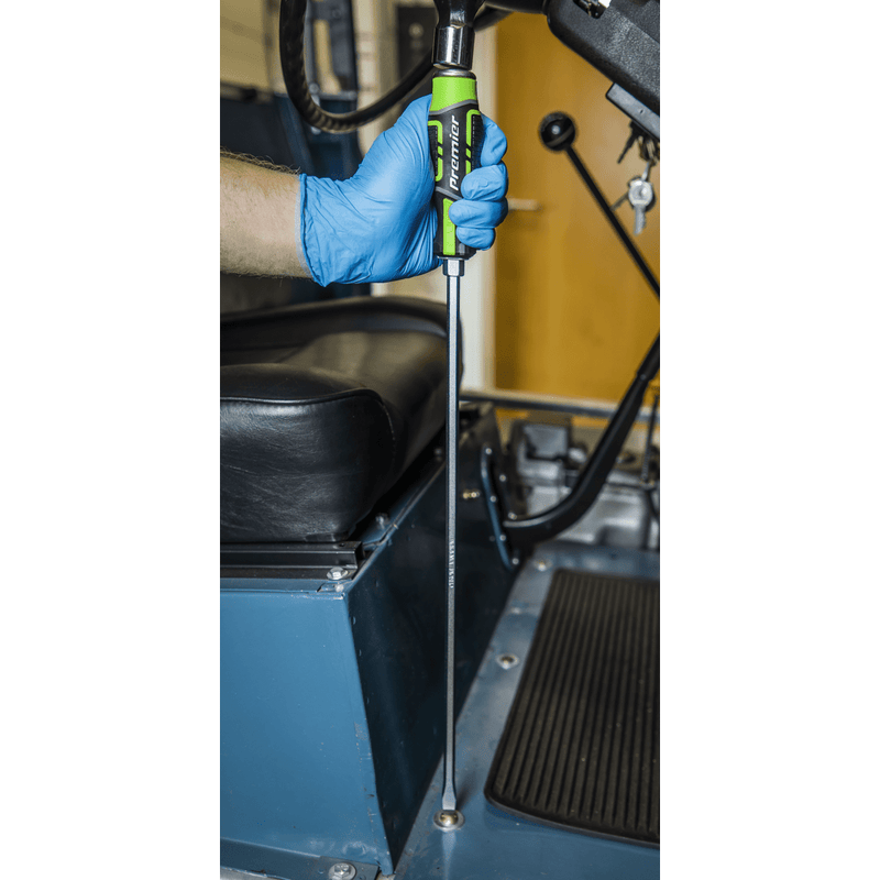 Sealey Screwdrivers 3pc 450mm Extra-Long Hammer-Thru Screwdriver Set Hi-Vis Green-AK4942HV 5054630101588 AK4942HV - Buy Direct from Spare and Square