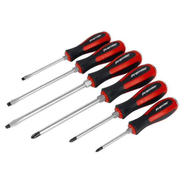 Sealey Screwdrivers 6pc Hammer-Thru Screwdriver Set-AK4932 5051747560345 AK4932 - Buy Direct from Spare and Square