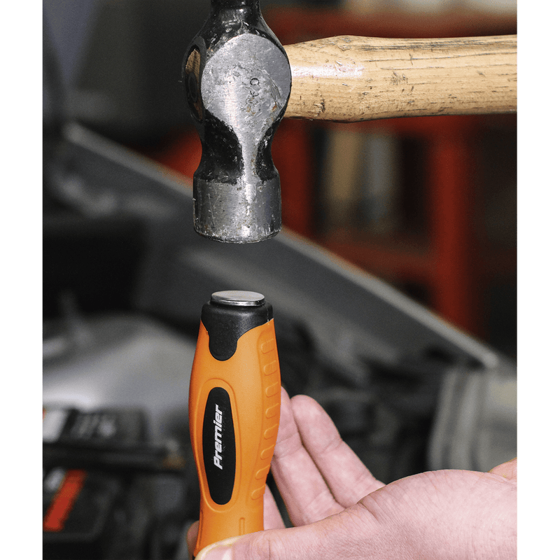 Sealey Screwdrivers 8pc Hammer-Thru Screwdriver Set - Hi-Vis Orange-HV004 5054511078671 HV004 - Buy Direct from Spare and Square