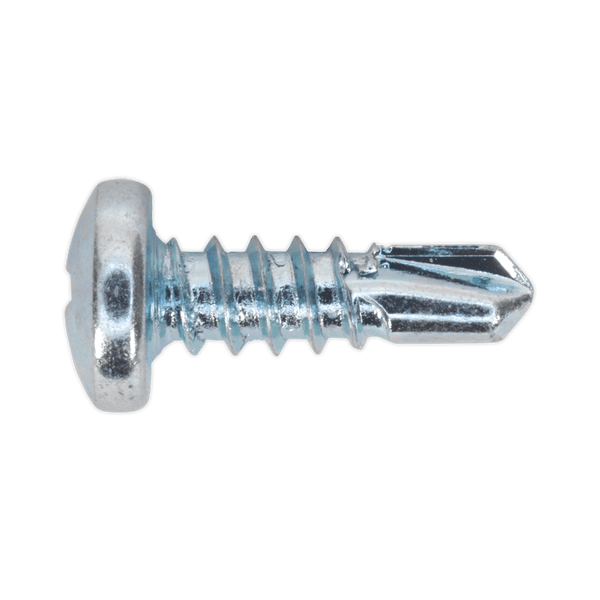 Sealey Screws & Fixings M4.2 x 13mm Zinc Plated Self-Drilling Pan Head Phillips Screw - Pack of 100-SDPH4213 5054511038163 SDPH4213 - Buy Direct from Spare and Square