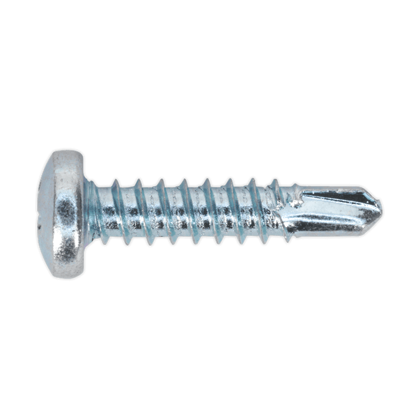 Sealey Screws & Fixings M4.2 x 19mm Zinc Plated Self-Drilling Pan Head Phillips Screw - Pack of 100-SDPH4219 5054511038170 SDPH4219 - Buy Direct from Spare and Square