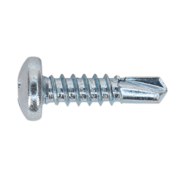 Sealey Screws & Fixings M4.8 x 19mm Zinc Plated Self-Drilling Pan Head Phillips Screw - Pack of 100-SDPH4819 5054511038149 SDPH4819 - Buy Direct from Spare and Square