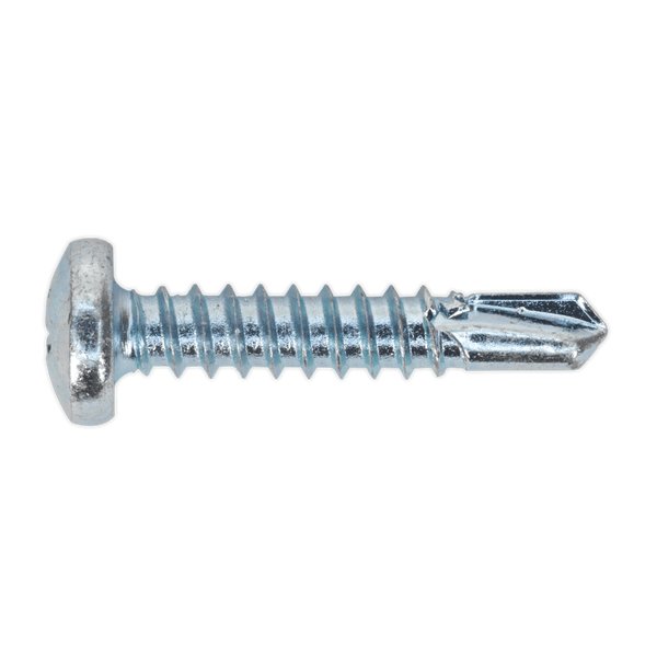 Sealey Screws & Fixings M4.8 x 25mm Zinc Plated Self-Drilling Pan Head Phillips Screw - Pack of 100-SDPH4825 5054511038156 SDPH4825 - Buy Direct from Spare and Square