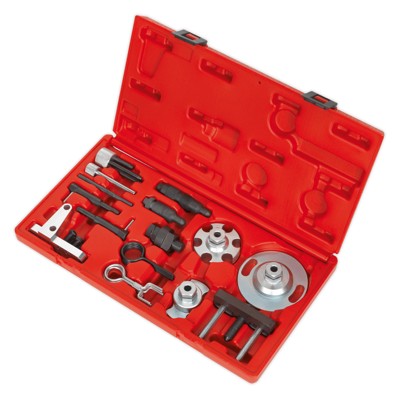 Sealey Setting & Locking Tools Diesel Engine Timing Tool & HP Pump Removal Kit - for VAG 2.7D/3.0D/4.0D/4.2D TDi - Chain Drive-VSE6181 5051747862197 VSE6181 - Buy Direct from Spare and Square