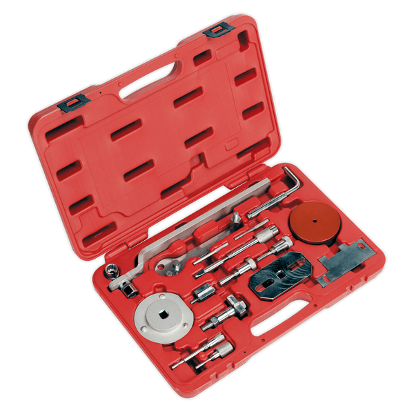 Sealey Setting & Locking Tools Diesel Engine Timing Tool Kit for Fiat, Ford, Iveco, PSA - 2.2D/2.3D/3.0D - Belt/Chain Drive-VSE5036 5051747579781 VSE5036 - Buy Direct from Spare and Square