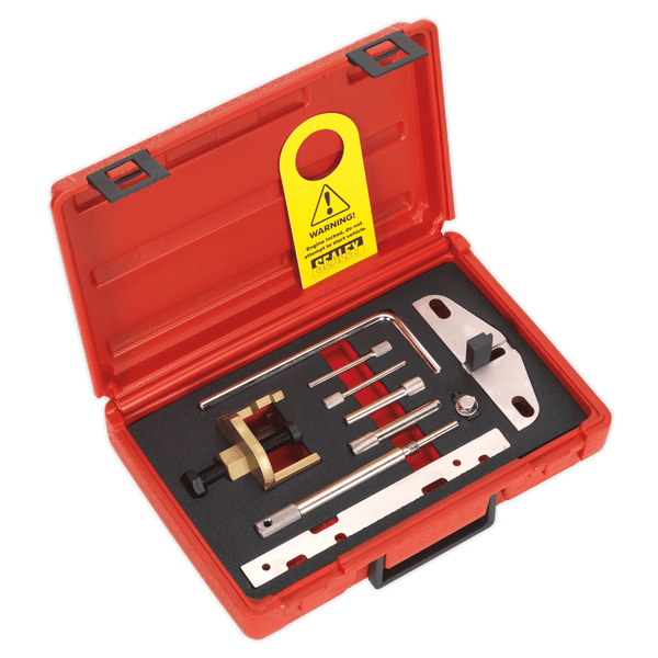 Sealey Setting & Locking Tools Diesel Engine Timing Tool Kit - for Ford, Mazda, PSA 1.4/1.5/1.6/1.8/2.0 TDCi/HDi - Belt Drive-VSE5941 5054511137101 VSE5941 - Buy Direct from Spare and Square