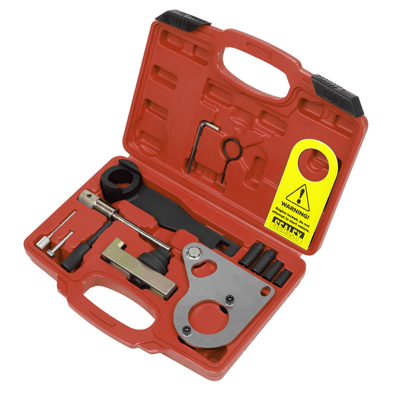 Sealey Setting & Locking Tools Diesel Engine Timing Tool Kit - for Renault, Mercedes, Nissan, GM 1.6D/2.0/2.3dCi/CDTi - Chain Drive-VSE5086A 5054630177613 VSE5086A - Buy Direct from Spare and Square