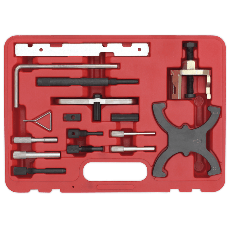 Sealey Setting & Locking Tools Diesel/Petrol Engine Timing Tool Combination Kit - for Ford, PSA - Belt/Chain Drive-VSE5042A 5054511373493 VSE5042A - Buy Direct from Spare and Square