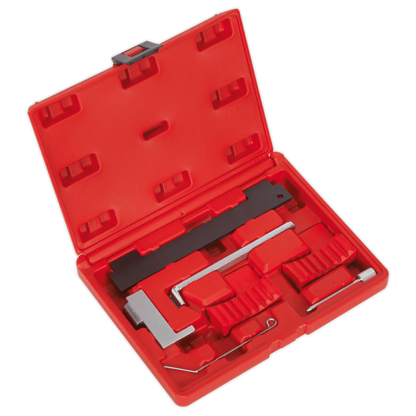 Sealey Setting & Locking Tools Petrol Engine Timing Tool Kit - for Alfa Romeo, Fiat, GM, Saab, Chevrolet - 1.4/1.6/1.8 Twinport - Belt Drive-VSE5006 5051747862265 VSE5006 - Buy Direct from Spare and Square