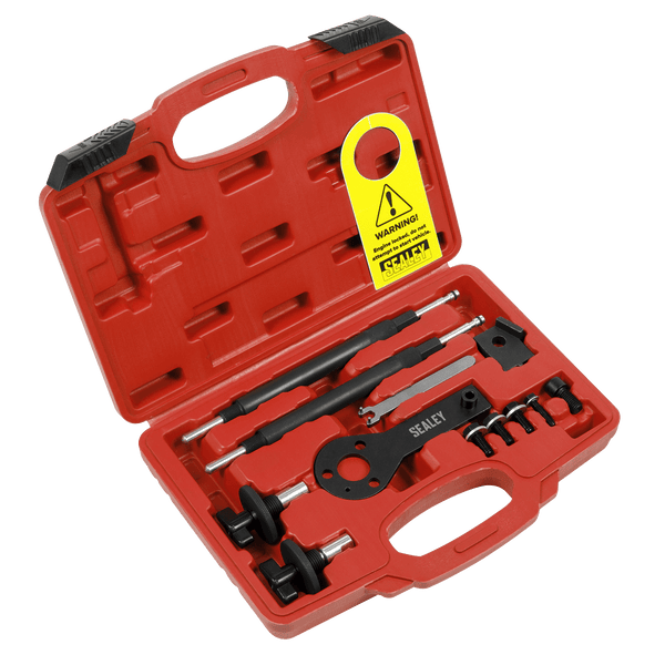 Sealey Setting & Locking Tools Petrol Engine Timing Tool Kit - for Alfa Romeo, Fiat, Lancia - 1.2, 1.4 16v, 1.4 T-Jet - Belt Drive-VSE2511A 5054630206993 VSE2511A - Buy Direct from Spare and Square