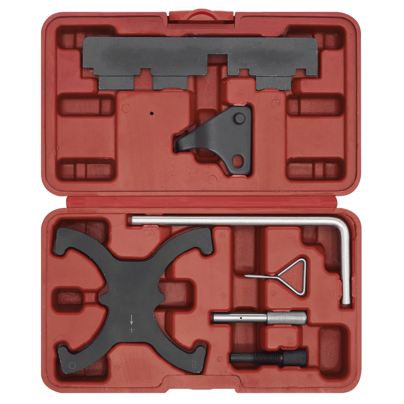 Sealey Setting & Locking Tools Petrol Engine Timing Tool Kit - for Ford, Volvo 1.6 EcoBoost & 2.0D/2.2D Belt Drive-VSE6560A 5054630092725 VSE6560A - Buy Direct from Spare and Square
