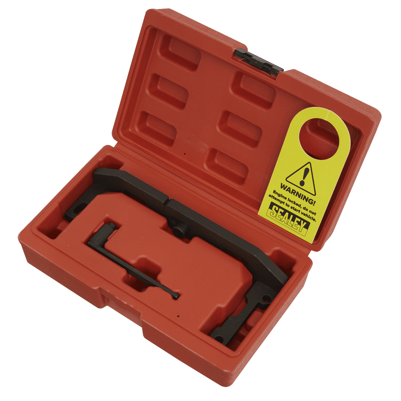 Sealey Setting & Locking Tools Petrol Engine Timing Tool Kit - for PSA, GM & Toyota 1.0 VTi, 1.2 VTi - Belt Drive-VSE5092 5054511977936 VSE5092 - Buy Direct from Spare and Square