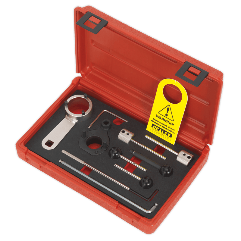 Sealey Setting & Locking Tools Timing Tool Kit - for VAG 1.4D/1.6D/2.0D Common Rail - Belt Drive-VSE6281 5054511203585 VSE6281 - Buy Direct from Spare and Square