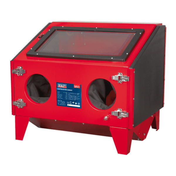 Sealey Shot Blasting Shot Blasting Cabinet with Gun - Double Access-SB970 5054511317763 SB970 - Buy Direct from Spare and Square