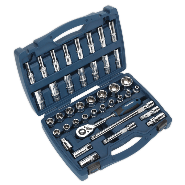 Sealey Socket Sets 41pc 1/2"Sq Drive Socket Set-AK8993 5054511137156 AK8993 - Buy Direct from Spare and Square