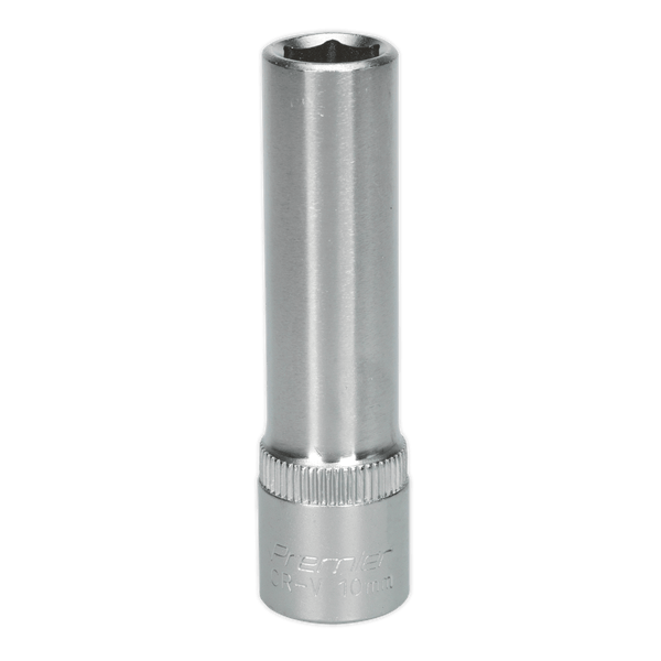 Sealey Sockets Individual 10mm 3/8"Sq Drive Deep WallDrive® Socket-S3810D 5024209335799 S3810D - Buy Direct from Spare and Square