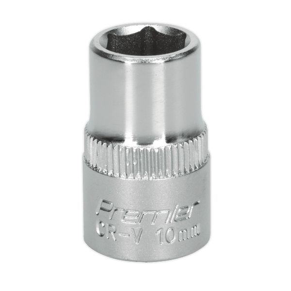 Sealey Sockets Individual 10mm 3/8"Sq Drive WallDrive® Socket-S3810 5024209335645 S3810 - Buy Direct from Spare and Square