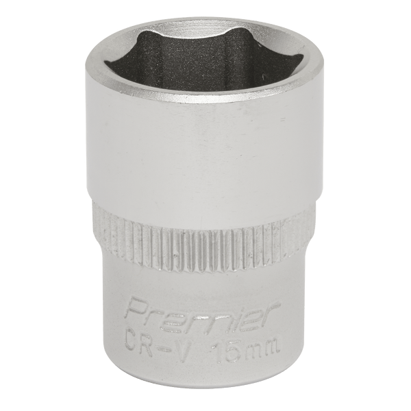 Sealey Sockets Individual 15mm 3/8"Sq Drive WallDrive® Socket-S3815 5054511381412 S3815 - Buy Direct from Spare and Square
