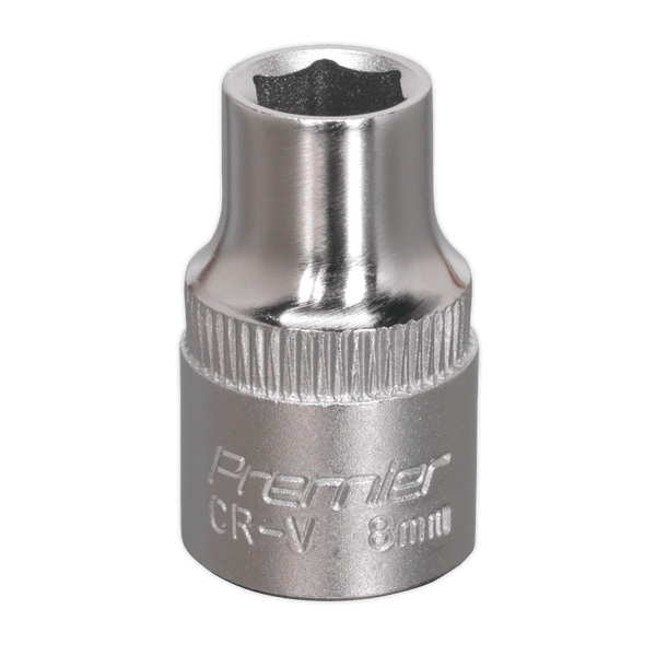 Sealey Sockets Individual 8mm 3/8"Sq Drive WallDrive® Socket-S3808 5024209335621 S3808 - Buy Direct from Spare and Square