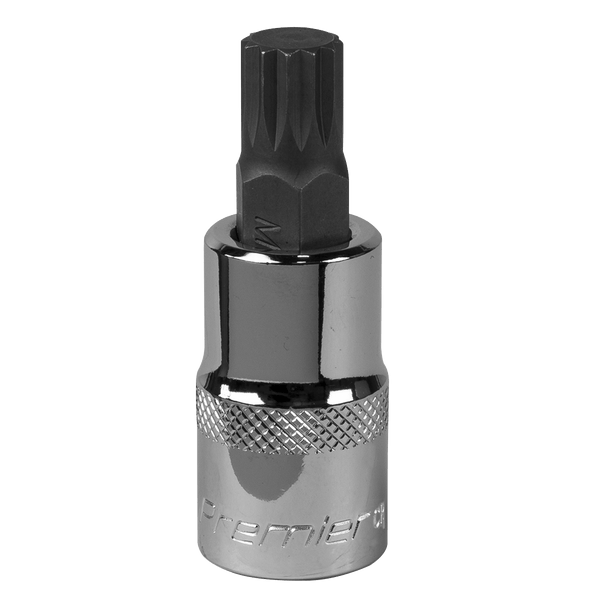 Sealey Sockets Individual M12 1/2"Sq Drive Spline Socket Bit-SBS016 5054511780932 SBS016 - Buy Direct from Spare and Square