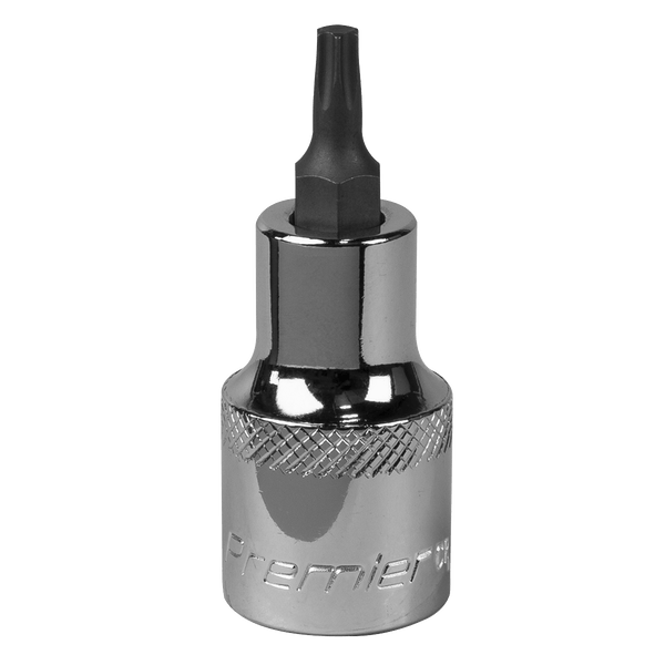 Sealey Sockets Individual T25 1/2"Sq Drive TRX-Star* Socket Bit-SBT018 5054511780055 SBT018 - Buy Direct from Spare and Square