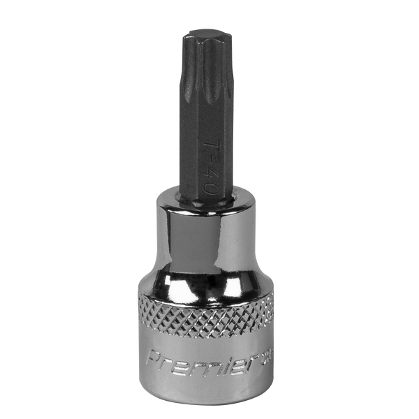 Sealey Sockets Individual T40 3/8"Sq Drive TRX-Star* Socket Bit-SBT013 5054511774849 SBT013 - Buy Direct from Spare and Square