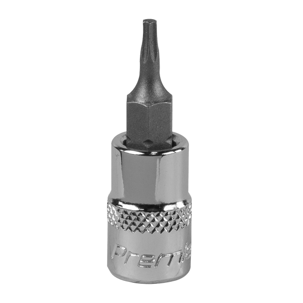 Sealey Sockets Individual T8 1/4"Sq Drive TRX-Star* Socket Bit-SBT001 5054511773644 SBT001 - Buy Direct from Spare and Square