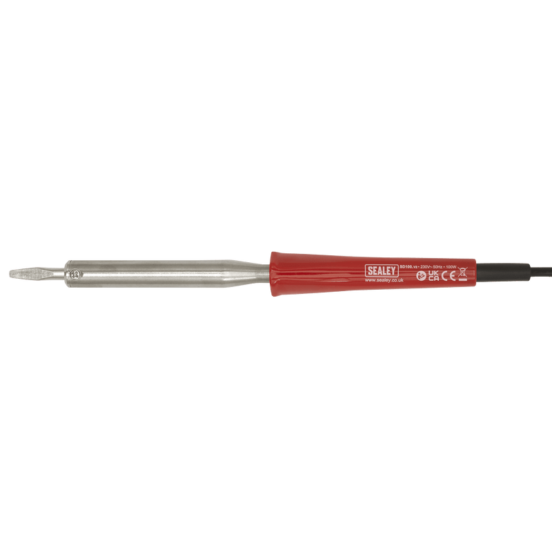 Sealey Soldering & Heating 100W Soldering Iron-SD100 5024209250528 SD100 - Buy Direct from Spare and Square