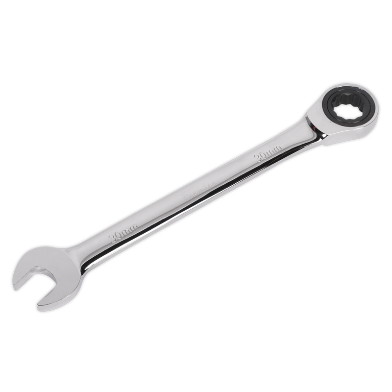 Sealey Spanners 30mm Ratchet Combination Spanner-RCW30 5024209952972 RCW30 - Buy Direct from Spare and Square