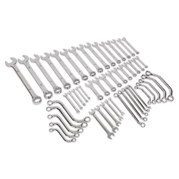 Sealey Spanners 50pc Multipurpose Spanner Set-S01084 5054511006094 S01084 - Buy Direct from Spare and Square