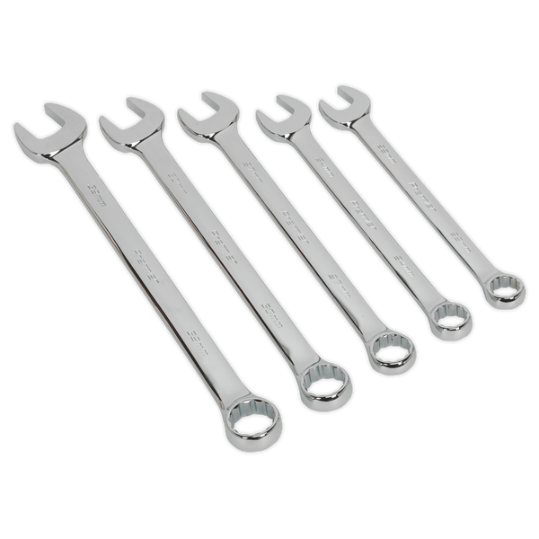 Sealey Spanners 5pc Jumbo Combination Spanner Set-AK6329 5051747696808 AK6329 - Buy Direct from Spare and Square