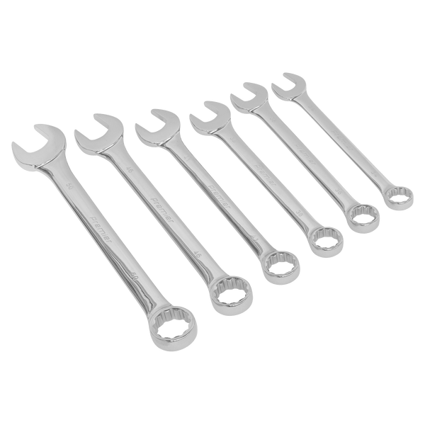 Sealey Spanners 6pc Super Jumbo Combination Spanner Set-AK6324 5051747363076 AK6324 - Buy Direct from Spare and Square