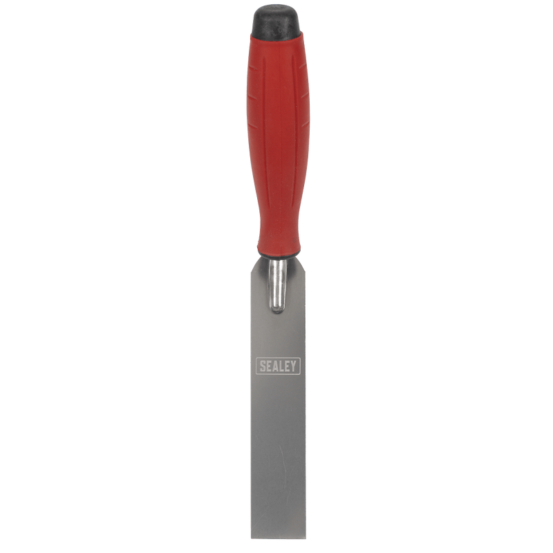 Sealey Stainless Steel Finishing Trowel - Rubber Handle - 30 x 160mm 5054630307072 T1740 - Buy Direct from Spare and Square