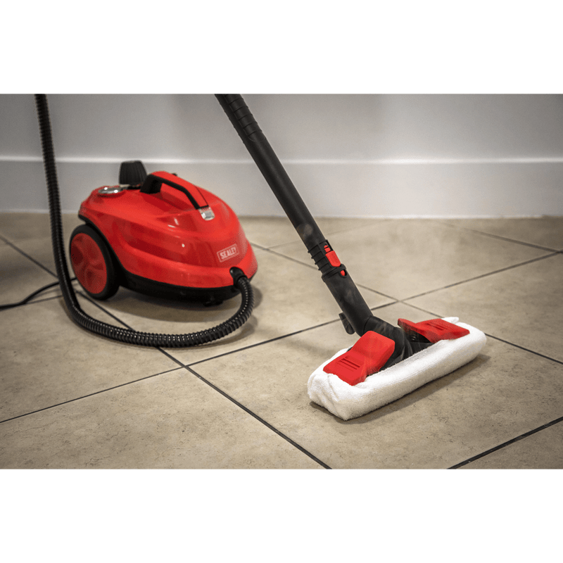 Sealey Steam Cleaners 2000W Steam Cleaner 1.8L Tank-VMSC01 5054630091933 VMSC01 - Buy Direct from Spare and Square